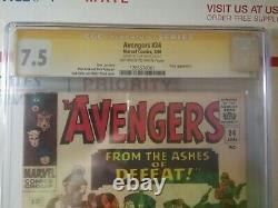 1966 Avengers #24 Signed by Stan Lee CGC SS 7.5 (Should be 8.0) KANG APPEARANCE