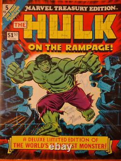 1975 Marvel Comics Hulk On The Rampage #5 Stan Lee John Romita Sr Autograph JSA