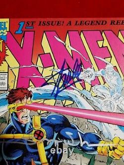 1991 X-Men #1 STAN LEE JIM LEE Scott Williams Signed Comic NM vtg 1st RARE Trio