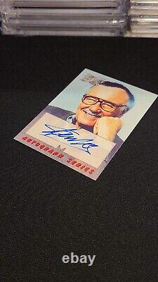 1998 Stan Lee Autograph Skybox Marvel The Silver Age On Card Auto A1 Amazing