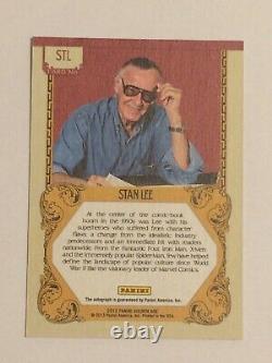 2013 Panini Golden Age Stan Lee Historic Signatures Auto Signed Autograph