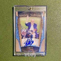 2015 Goodwin Champions STAN LEE On Card Auto SSP Autograph MARVEL VERY RARE