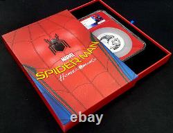 2017 Proof Spider-Man Homecoming 5 Oz. Silver Coin! Stan Lee signed COA