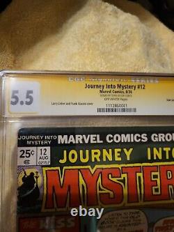 4 Stan Lee File Copy's Journey Into Mystery Signed by Stan Lee & 3 Millie Model
