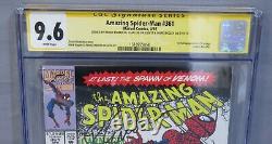 AMAZING SPIDER-MAN #361 Signed x3 Stan Lee, Carnage 1st app CGC 9.6 Marvel 1992