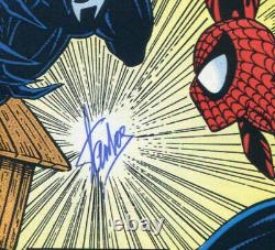 AMAZING SPIDER-MAN #362 Carnage Venom Signed by STAN LEE C/W COA