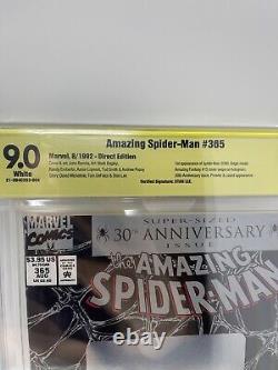 AMAZING SPIDER-MAN #365 CBCS SIGNATURE 9.0 STAN LEE SIGNED 30th ANNIVERSARY cgc