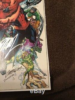AMAZING SPIDER-MAN 500 SIGNED STAN LEE And J. SCOTT CAMPBELL