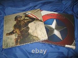 ART OF CAPTAIN AMERICA Signed Slipcase HB Book by Stan Lee withCOA MARVEL