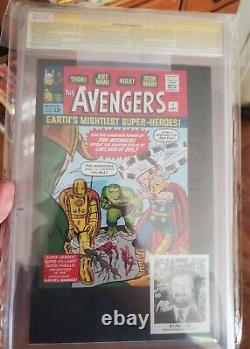 AVENGERS #1 Stan Lee Signed Edition J. Scott Campbell Cover CGC 9.8 Marvel 2014