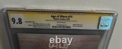 Age of Ultron 10 CGC 9.8 Kim Variant Cover. Signed by STAN LEE & PAUL MOUNTS