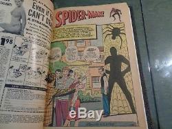 Amazing Fantasy #15 Amazing Spiderman #1-7 Hard Bound Signed by Stan Lee