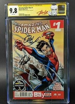 Amazing Spider-Man #1 CGC 9.8 SS signed STAN LEE & Dan Slott Stan Lee Exclusive