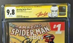Amazing Spider-Man #1 CGC 9.8 SS signed STAN LEE & Dan Slott Stan Lee Exclusive