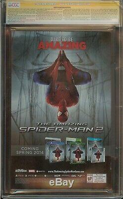 Amazing Spider-Man 1 CGC 9.8 Signed Stan Lee Humberto Ramos 4X 1st day 1st Print
