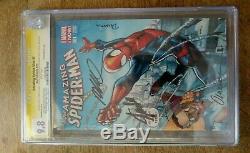 Amazing Spider-Man #1 CGC SS X4 9.8 Signed by STAN LEE +++ 1st App Cindy Moon