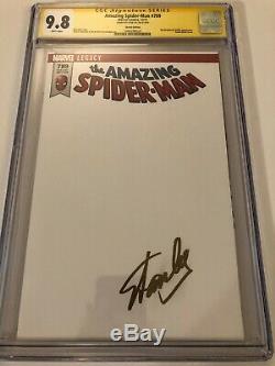 Amazing Spider-Man #1 blank variant CGC 9.8 SS Signed by STAN LEE