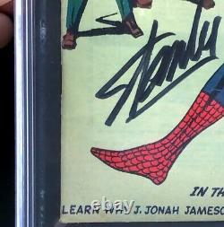Amazing Spider-Man #10? PGX 9.6 SIGNED by STAN LEE? Big Man Marvel Comic 1964