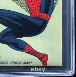 Amazing Spider-Man #10? PGX 9.6 SIGNED by STAN LEE? Big Man Marvel Comic 1964