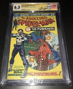 Amazing Spider-Man #129 CGC 6.5 Signed By John Romita & Stan Lee