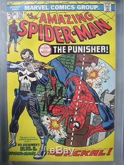 Amazing Spider-Man #129 CGC 9.6 SS Signed Stan Lee & Romita 1st Punisher