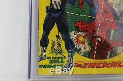 Amazing Spider-Man #129 CGC SS 4.0 1st Punisher Signed (3X) Stan Lee John Romita