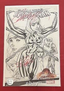 Amazing Spider-Man 15 Campbell Sketch Variant Signed by Stan Lee w COA, Campbell