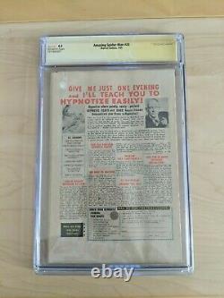 Amazing Spider-Man #20 CGC 4.5 Signed By Stan Lee