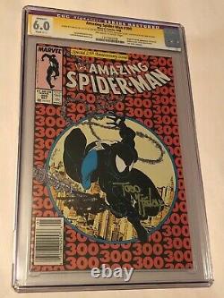 Amazing Spider-Man #300 CGC 6.0 SS Signed by Stan Lee & Todd McFarlane 1st Venom