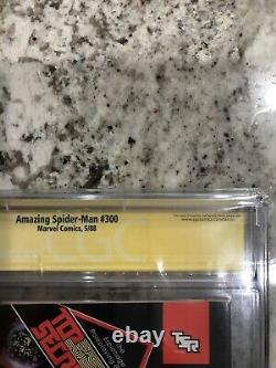 Amazing Spider-Man #300 CGC 9.4 NEWSSTAND Stan Lee Signed 1st VenomASM #300