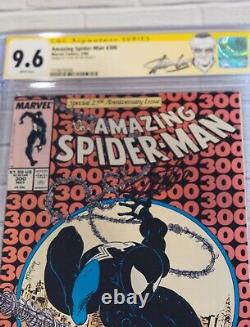 Amazing Spider-Man #300 CGC 9.6 Signed by Stan Lee First Full App VENOM