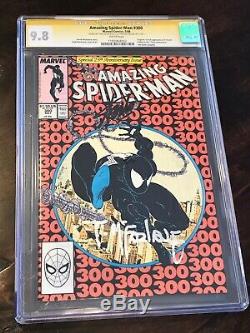 Amazing Spider-Man 300 CGC 9.8 SS signed Stan Lee / Todd McFarlane