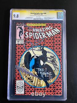 Amazing Spider-Man #300 Signed by Stan Lee & Todd Mcfarlane 1st Venom CGC 9.8 NM