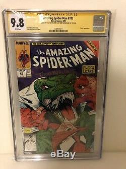 Amazing Spider-Man #313 CGC 9.8 Stan Lee Sighned. Signed 2 X