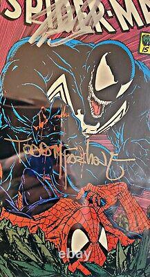 Amazing Spider-Man #316 CBCS 1st Venom Cover signed McFarlane Stan Lee Newsstand