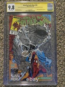 Amazing Spider-Man #328 CGC 9.8 Signed 3X By Stan Lee Todd McFarlane David M