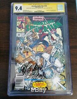 Amazing Spider-Man # 360 Signed by Stan Lee, Mark Bagley, Randy Emberlin 9.4 CGC