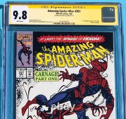 Amazing Spider-Man #361? CGC 9.8 SS SIGNED by STAN LEE? 1st Carnage 1992