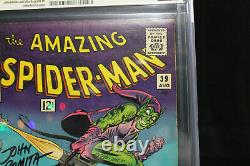 Amazing Spider-Man #39 CGC 6.5 STAN LEE + JOHN ROMITA SIGNED! (Marvel)