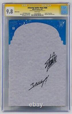Amazing Spider-Man #400 CGC 9.8 Signed Stan Lee & Bagley Signature Series ASM SS