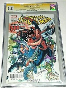 Amazing Spider-Man #500 CGC 9.8 NM/MT SS Signed by Stan Lee and J Scott Campbell