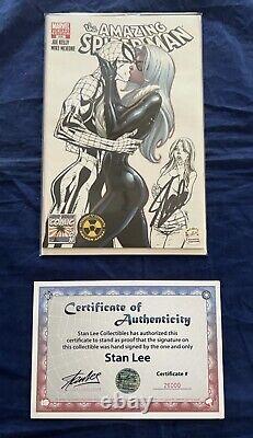 Amazing Spider-Man #606 Campbell Long Beach Variant Signed by Stan Lee with COA