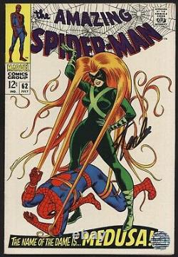 Amazing Spider-Man #62 Medusa Signed by Stan Lee Excelsior Approved with COA