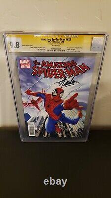 Amazing Spider-Man #623 Variant Cover Marvel Comics 2010 Signed Stan Lee CGC 9.8