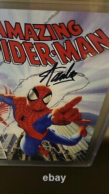 Amazing Spider-Man #623 Variant Cover Marvel Comics 2010 Signed Stan Lee CGC 9.8