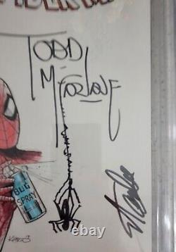 Amazing Spider-Man #648 CGC 9.8 signed & sketch Stan Lee Todd Mcfarlane Rare