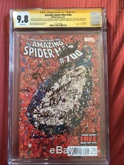 Amazing Spider-Man 700 CGC SS 9.8 Signed Stan Lee 12x Signatures! Dont Miss