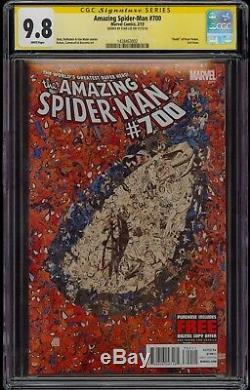 Amazing Spider-Man #700 CGC SS 9.8 Stan Lee Signature Series Signed By Stan Lee