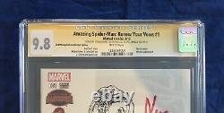 Amazing Spider-Man Renew Your Vows 1 CGC 9.8 Signed Stan & Joanie Lee, Campbell