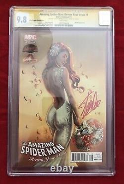 Amazing Spider-Man Renew Your Vows 1 Color CGC 9.8 ERROR LABEL Signed- Stan Lee